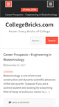 Mobile Screenshot of collegebricks.com